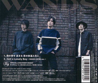 画像2: [USED]WANDS/抱き寄せ 高まる 君の体温と共に(初回限定盤/CD+DVD)